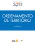 ORDENAMENTO DE TERRITÓRIO