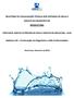 RELATÓRIO DE FISCALIZAÇÃO TÉCNICA DOS SISTEMAS DE ÁGUA E ESGOTO DO MUNICÍPIO DE INDAIATUBA