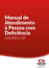 Manual de Atendimento à Pessoa com Deficiência ANOREG/SP