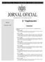 JORNAL OFICIAL. 2.º Suplemento. Sumário REGIÃO AUTÓNOMA DA MADEIRA. Segunda-feira, 23 de outubro de Série. Número 182