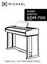 Piano digital kdm-700