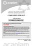 ESTADO DO RIO GRANDE DO NORTE PREFEITURA MUNICIPAL DE ENCANTO CONCURSO PÚBLICO PROVA PARA CARGO DE: GUARDA FLORESTAL