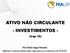 ATIVO NÃO CIRCULANTE - INVESTIMENTOS -