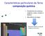 Características particulares da Terra: composição química