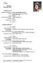 Europass Curriculum Vitae