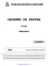 ANTES DE INICIAR A PROVA, LEIA AS INSTRUÇÕES ABAIXO: 1. Aguarde a orientação do aplicador da Uniuv para iniciar a prova. 2. Leia, atentamente, as ques