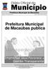 Diário Oficial do. Prefeitura Municipal de Macaúbas. quinta-feira, 31 de março de 2016 Ano IV - Edição nº Caderno 1