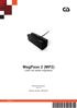 w w w. c i s. c o m. b r MagPass 2 (MP2) Leitor de cartão magnético Manual do usuário rev. 03 Data da revisão: 20/04/2011 MagPass 2