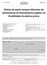 Efeitos de quatro tempos diferentes de permanência de flexionamento estático na flexibilidade de adultos jovens