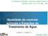 Qualidade de controle aplicada a Estações de Tratamento de Água HONORATO, T. Z., COSTANZI, R. N.