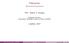 Movimento harmônico. Prof. Juliano G. Iossaqui. Londrina, 2017