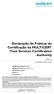 Declaração de Práticas de Certificação da MULTICERT Trust Services Certification Authority