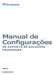 Manual de Configurações