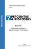 MEDICAMENTOS. Agência Nacional de Vigilância Sanitária Anvisa. Assunto: Análise de resíduos de agrotóxicos em fitoterápicos