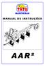 MANUAL DE INSTRUÇÕES AAR²