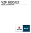 VZR1800/BZ MANUAL DO PROPRIETÁRIO