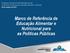 Marco de Referência de Educação Alimentar e Nutricional para as Políticas Públicas