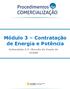 Módulo 3 Contratação de Energia e Potência