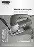 Manual de Instruções. Serra Tico-Tico 500 W. Manual de Instrucciones. Sierra Caladora Orbital 500 W. Manual de Instruções. Português Nº SER.