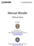 Manual Moodle. Perfil de Aluno. Elaboração: