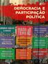 DEMOCRACIA E PARTICIPAÇÃO POLÍTICA