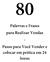 Introdução 10 Palavras Persuasivas 13 Palavras Influentes 10 Frases que Geram Exclusividade 20 Palavras e Frases que Geram Segurança 10 Palavras que