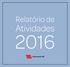 Relatório Anual Hemocentro RP 2016