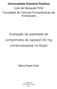 Avaliação da qualidade de comprimidos de captopril 50 mg comercializados no Brasil