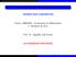 TEORIA DOS CONJUNTOS. Turma: A - Licenciatura em Matemática 1 Semestre de Prof. Dr. Agnaldo José Ferrari OS NÚMEROS NATURAIS