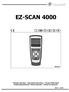 EZ-SCAN Manuale operativo - Operating instructions - Manuel d utilisation Bedienungsanleitung- Manual operativo- Manual de operação