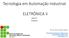 Tecnologia em Automação Industrial ELETRÔNICA II. Aula 21 Tiristores. Prof. Dra. Giovana Tripoloni Tangerino