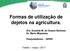 Formas de utilização de dejetos na agricultura.