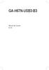 GA-H67N-USB3-B3. Manual do Usuário. Rev. 1002
