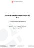 ITAÚSA - INVESTIMENTOS ITAÚ S.A. 1ª Emissão Pública de Debêntures