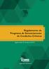 Regulamento do Programa de Gerenciamento de Condições Crônicas