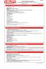 Ficha de dados de segurança Em conformidade com 1907/2006/CE, Artigo 31.º / ISO 11014