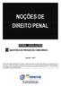 NOÇÕES DE DIREITO PENAL