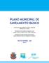 PLANO MUNICIPAL DE SANEAMENTO BÁSICO