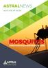 ASTRALNEWS ANO XVI Nº NOV / SET MOSQUITOS. Saiba como se prevenir deles no verão.