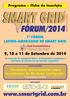 Programa do Fórum. 9 de setembro de 2014 (terça-feira)