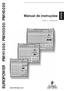 PORTUGUÊS. Manual de instruções. Versão 1.2 novembro 2004 EUROPOWER PMH1000/PMH3000/PMH5000