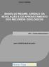 Título: Bases do Regime jurídico da revelação e do aproveitamento dos recursos geológicos