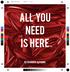CMY ALL YOU NEED IS HERE RESTAURANTE ELEVADOR