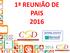 1ª REUNIÃO DE PAIS 2016