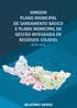 VARGEM PLANO MUNICIPAL DE SANEAMENTO BÁSICO E PLANO MUNICIPAL DE GESTÃO INTEGRADA DE RESÍDUOS SÓLIDOS