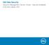 Dell Data Security. Security Management Server Virtual - Guia de instalação e de início rápido v9.9