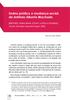 Ensino jurídico e mudança social, de Antônio Alberto Machado