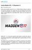 Análise Madden NFL 17 (Playstation 4)