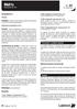 HbA1c. 01 Português - Ref.: 301. Ref.:301 MS Instruções de Uso. Hemoglobina A1c. Finalidade. Princípio. Precauções e cuidados especiais