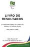 LIVRO DE RESULTADOS 2ª FASE NACIONAL DO CIRCUITO BRASIL LOTERIAS CAIXA HALTEROFILISMO